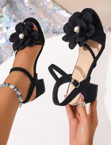 
						Sandale SHEIN, negru