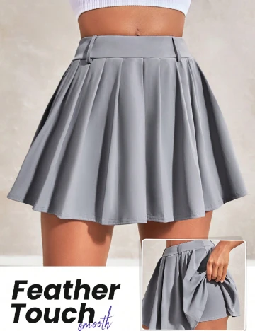 Fusta pantalon SHEIN, gri