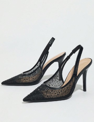 Pantofi SHEIN, negru