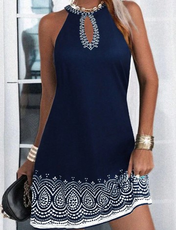 
						Rochie scurta SHEIN, bleumarin