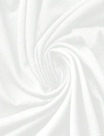 Rochie scurta SHEIN CURVE, alb