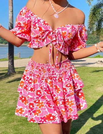 Compleu SHEIN, floral