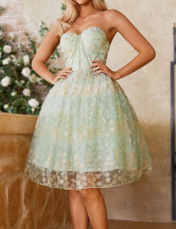 
						Rochie scurta SHEIN, verde