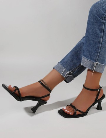 Sandale SHEIN, negru