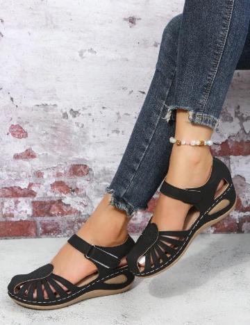 Sandale SHEIN, negru