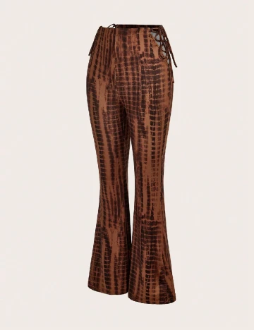 Pantaloni SHEIN, maro