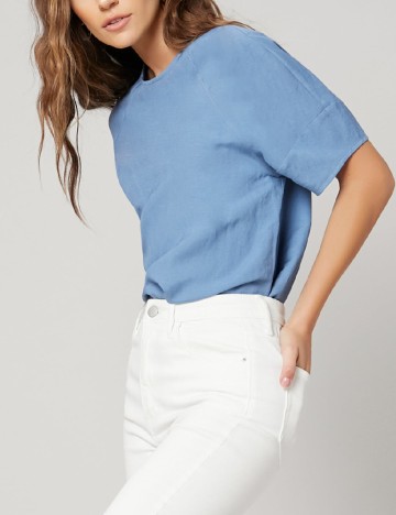 Bluza MOTF, albastru