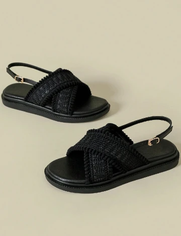 Sandale SHEIN, negru