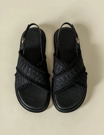 Sandale SHEIN, negru