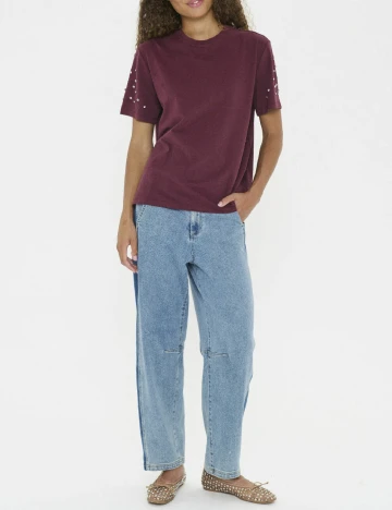 Tricou Saint Tropez, pruna