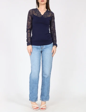 Bluza Friendtex, bleumarin