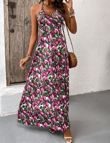 
						Rochie lunga SHEIN, mix culori