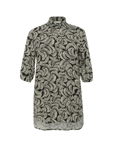 Camasa Kaffe Curve, negru