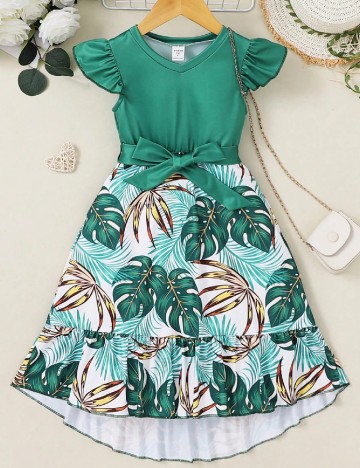 
						Rochie Shein Kids, verde