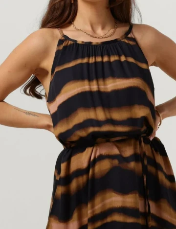 Rochie lunga Minus, maro