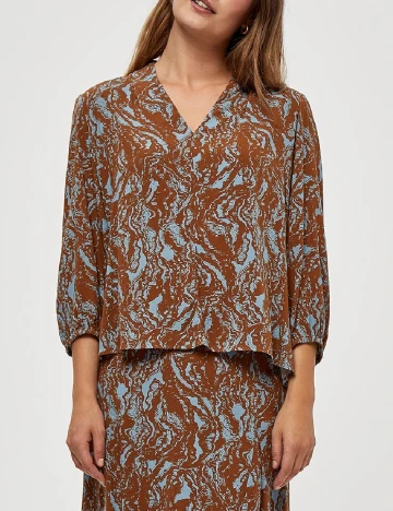 Bluza Peppercorn, maro