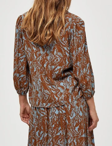 Bluza Peppercorn, maro