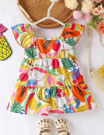 Rochie Shein Kids, mix culori
