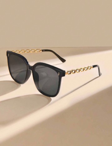 
						Ochelari de soare SHEIN, negru