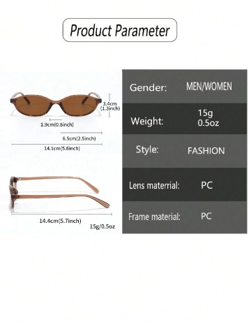 Ochelari de soare SHEIN, maro