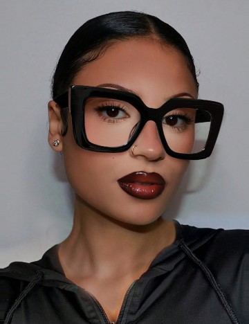 
						Ochelari SHEIN, negru