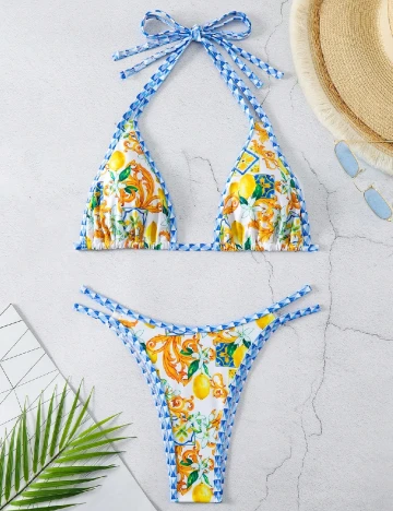 Costum de baie SHEIN, mix culori