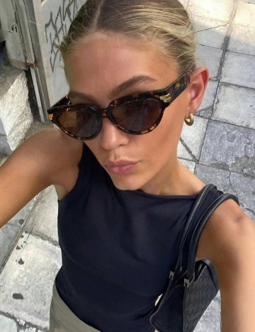 
						Ochelari de soare SHEIN, animal print