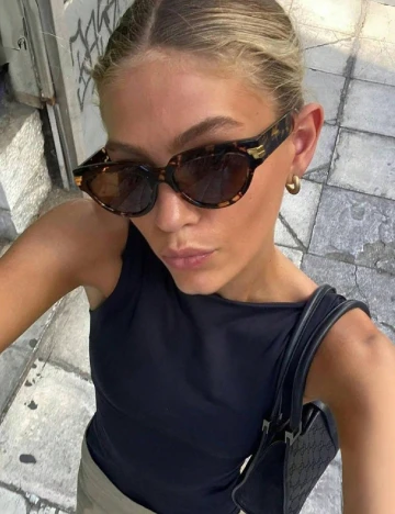 Ochelari de soare SHEIN, animal print