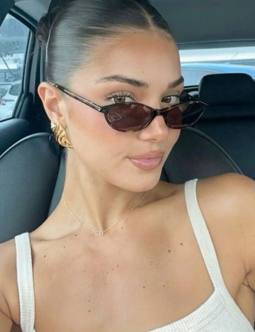 
						Ochelari de soare SHEIN, maro