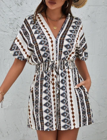 Salopeta SHEIN, mix culori