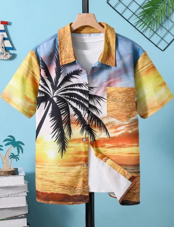 Camasa Shein Kids, mix culori