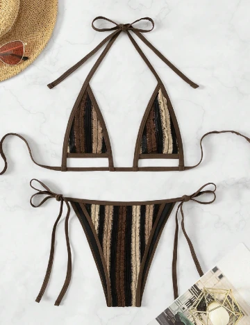 Costum de baie SHEIN, mix culori