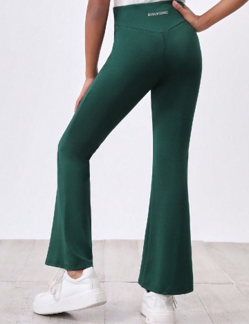 Pantaloni Shein Kids, verde