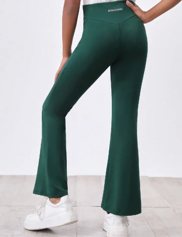 Pantaloni Shein Kids, verde