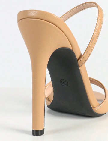 Sandale SHEIN, maro deschis