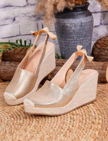 Sandale SHEIN, auriu