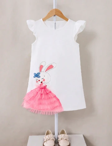 Rochie Shein Kids, alb