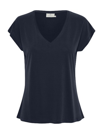 
						Tricou Kaffe, bleumarin
