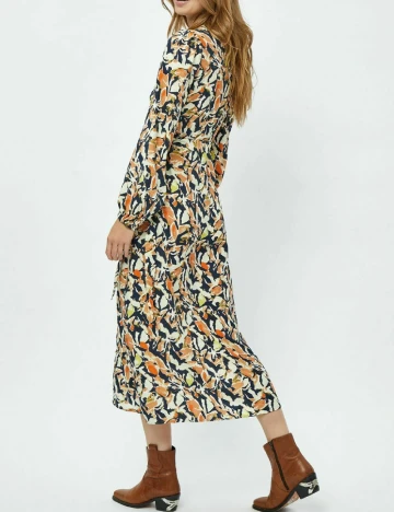 Rochie medie Peppercorn, mix culori