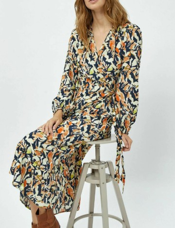 Rochie medie Peppercorn, mix culori