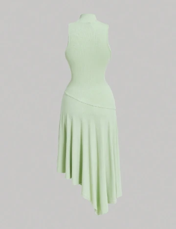 Rochie medie SHEIN, verde