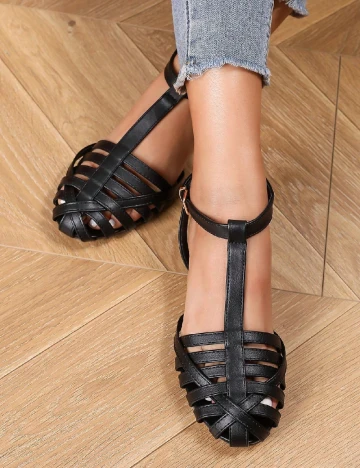 Sandale SHEIN, negru