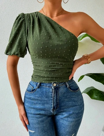 Top SHEIN, verde