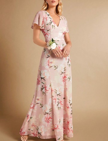 
						Rochie lunga SHEIN, floral print