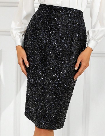 
						Fusta SHEIN, bleumarin