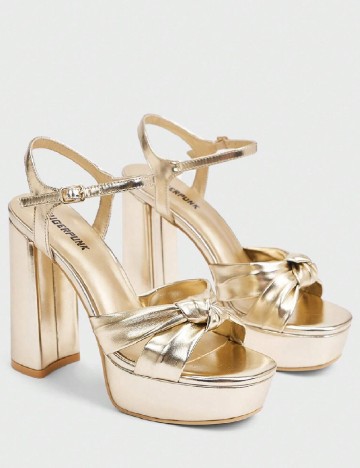 
						Sandale SHEIN, auriu