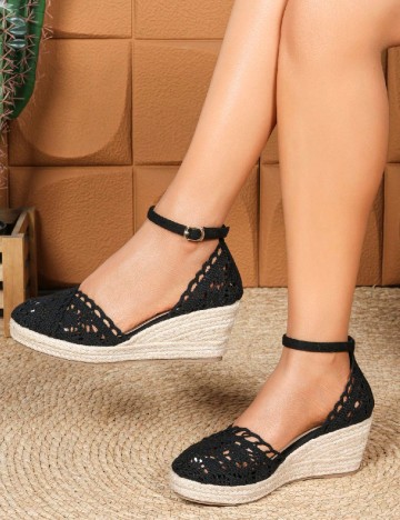 Sandale SHEIN, negru