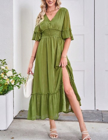 
						Rochie medie SHEIN, verde