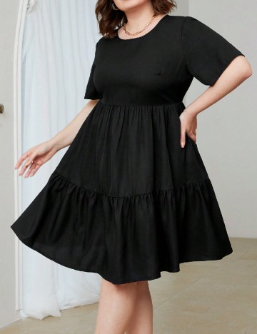 
						Rochie scurta SHEIN CURVE, negru