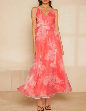 Rochie lunga SHEIN, roz